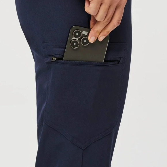 Figs Zamora Jogger Scrub Pants, Color Navy Size XS - Picture 8 of 16